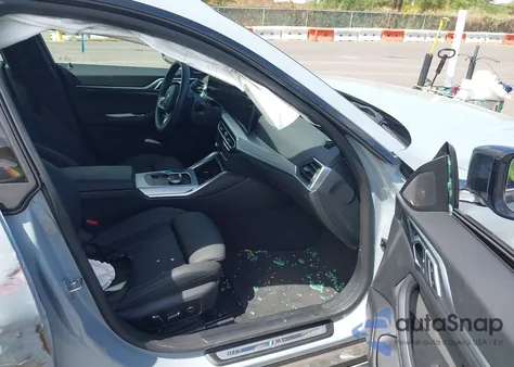 2024 BMW I4 Edrive40 из США, поврежденный, VIN WBY73AW07RFT27491